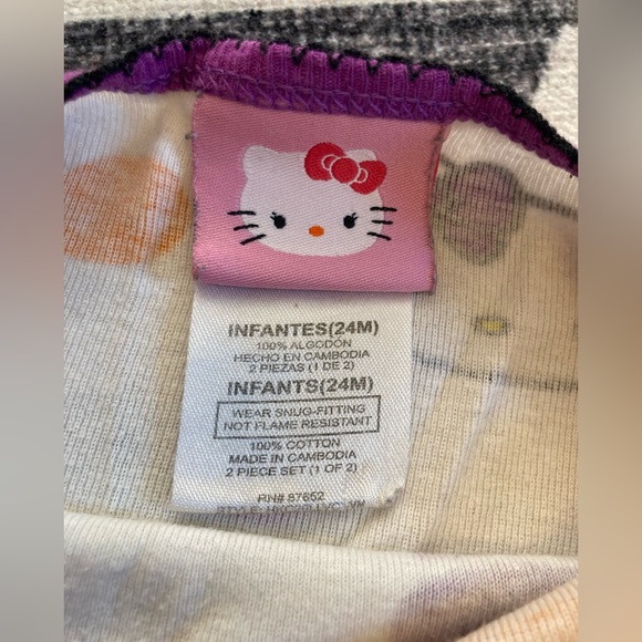 Hello Kitty Halloween PJs, 24 mo - Picture 5 of 9